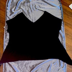 Wide V-neck T-shirt!